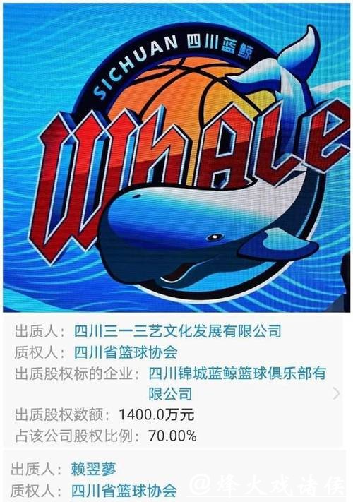 四川男篮欠债高达658亿，股权质押给球员发工资，生存陷入绝境