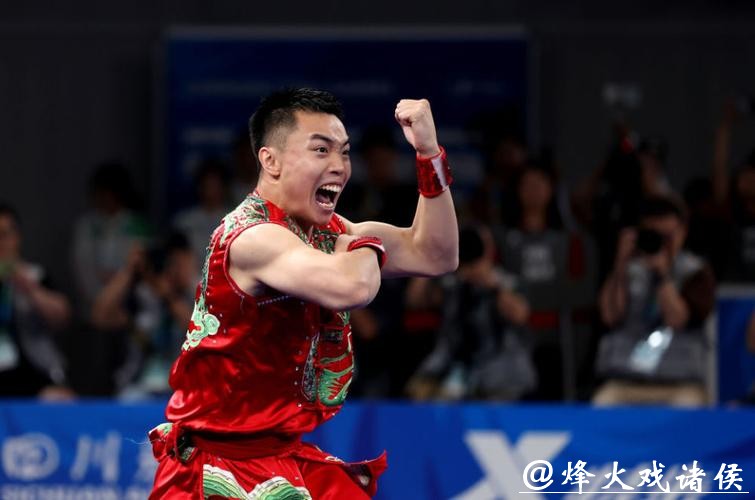 “武林高手”曹茂园获赛会首金 中日韩各收4金